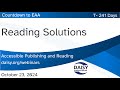 Reading Solutions