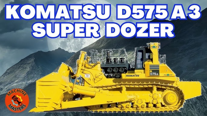 Komatsu D575 Super Dozer: Le Géant des Chantiers