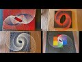 PENDULUM PAINTING COMPILATION / Mesmerizing / Must see AMAZING Swing PAINT CAN Art by CHELC PAINTS