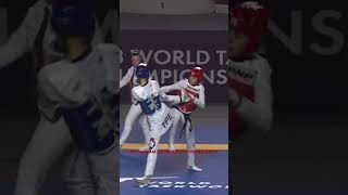 Baku 2023 Taekwondo Championships _ W 57kg TPE LO C L TUR ILGUN H K
