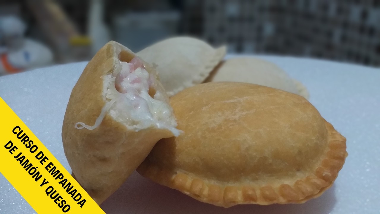Empanadas Fritas de Jamón y Queso 🧀 | Curso Completo de 30 Minutos para Principiantes