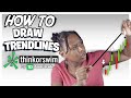 How To Draw Trend Lines On Stock Charts (using ThinkorSwim)