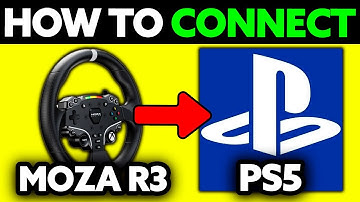 How To Connect Moza R3 in PS5 (2025) - Step by Step