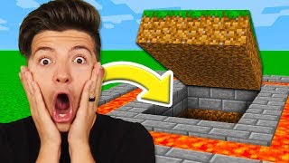 Preston Found a SECRET Underground Base! (Minecraft)