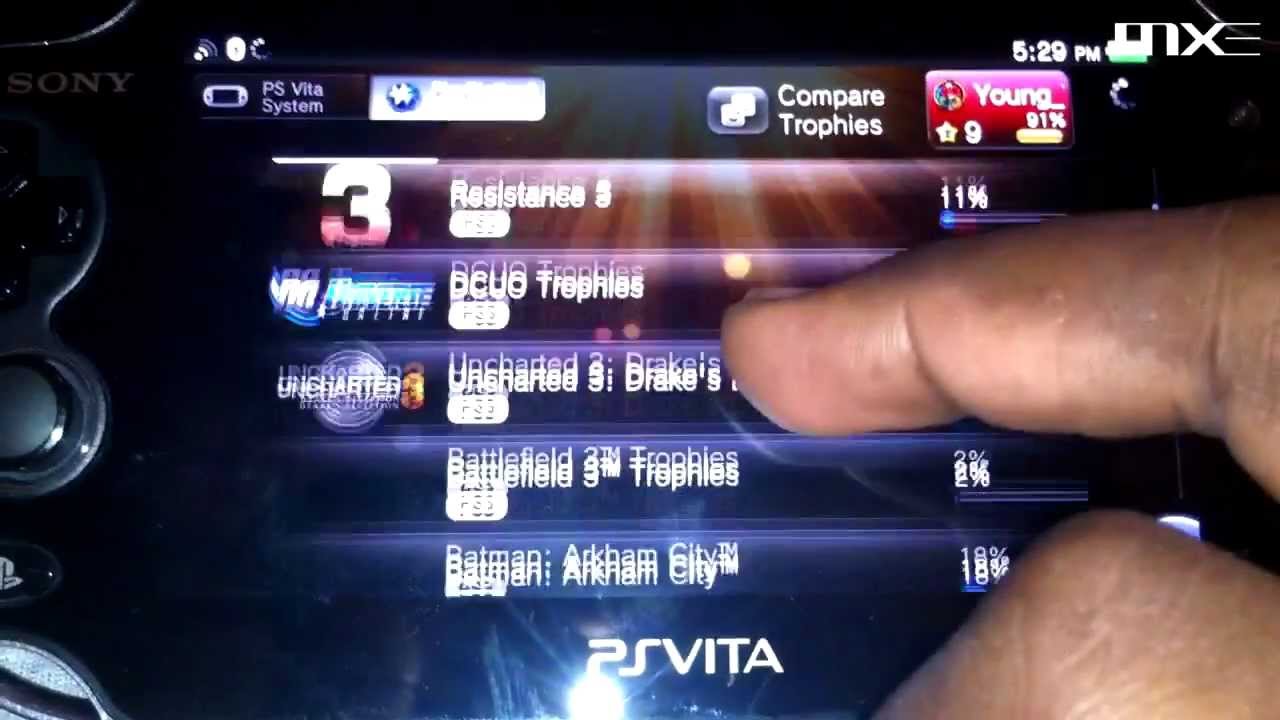 Playstation Vita Trophies HD YouTube