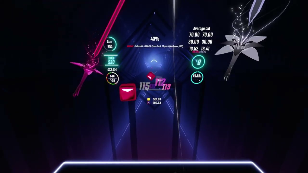 [Beat Saber AI] Kodokushi - 98.64% FC - 546.57pp