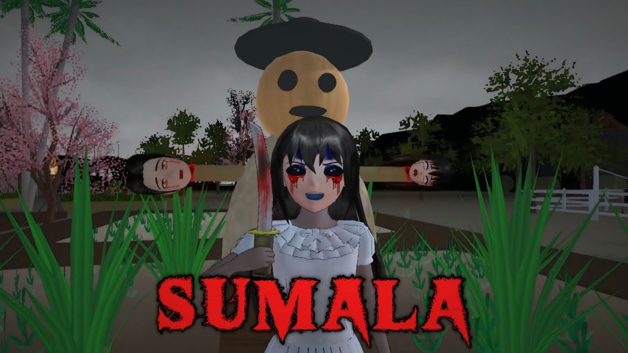 SUMALA || HORROR MOVIE SAKURA SCHOOL SIMULATOR