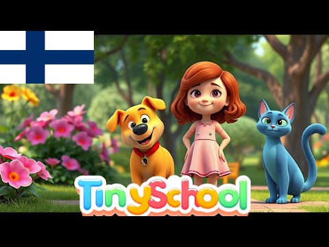 Kuvakirja lapsille: Keltainen Koira ja kadonneen leijan arvoitus | satutuokio | TinySchool