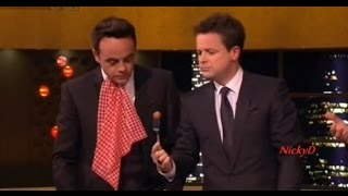 Ant \& Dec on The Jonathan Ross Show (ft. Gino D'Acampo \& Tim Roth) 16-02-13