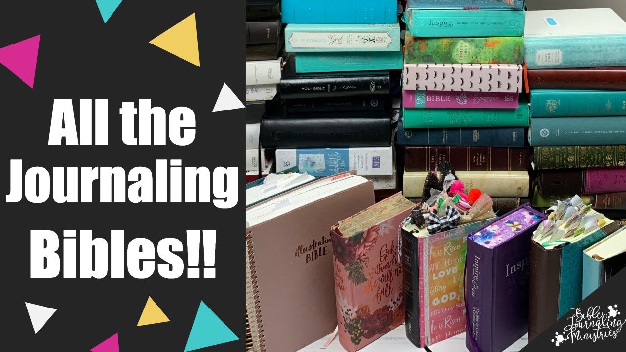 Mega Overview of Most of the Journaling Bibles on the Market