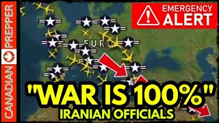 Iran Evacuating Military Bases, Massive US Airlift Underway, Ukraine in Total Blackout