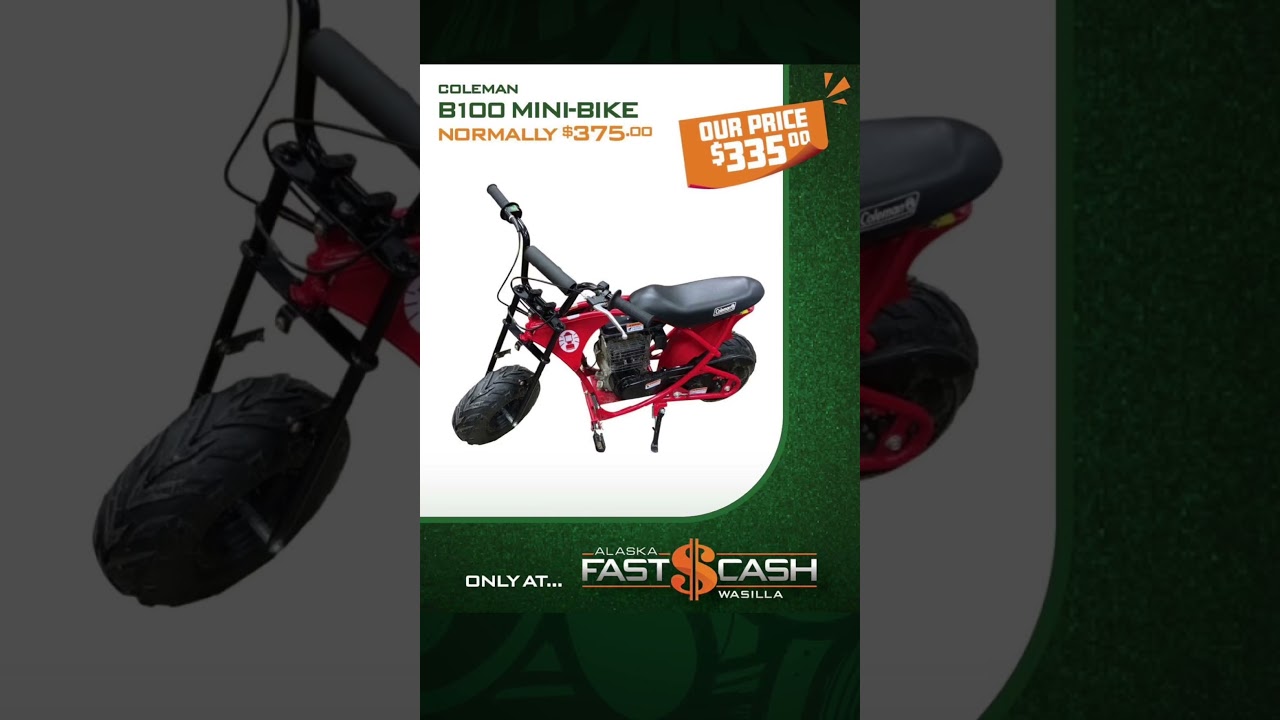 coleman mini bike alaska B200RSV Coleman Powersports Gas Mini Bike