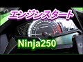 Ninja250　メーターアクション