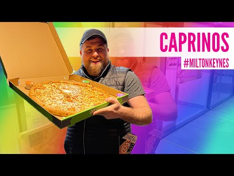 Video thumbnail: CAPRINOS PIZZA REVIEW, MILTON KEYNES