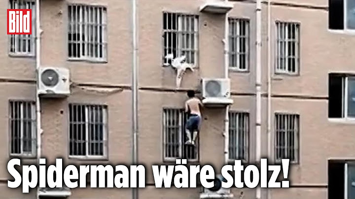 Mann klettert Hausfassade hoch – und rettet vierjähriges Kind vor Absturz