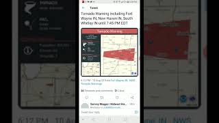 Fort Wayne, Indiana Tornado 8-10-20