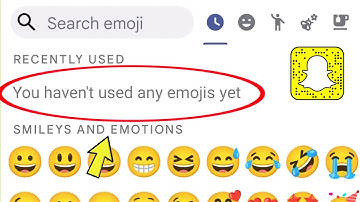How to Clear Snapchat Emoji History