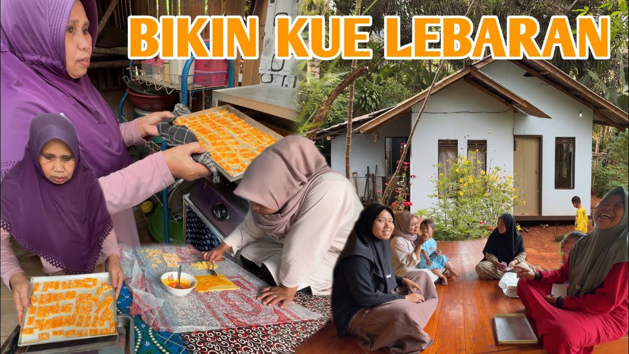 BIKIN KUE LEBARAN BARENG MIMIH‼️LANJUT BAGI-BAGI THR
