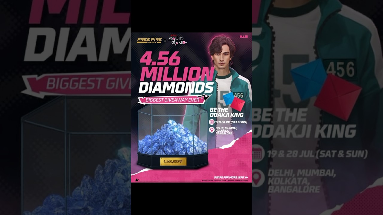 4.56 million diamonds 💎🥶💥⚡