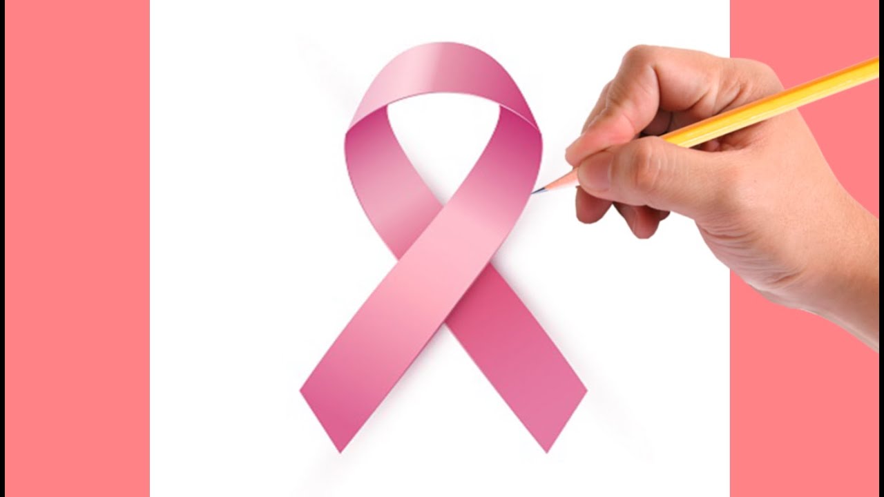 Como desenhar o LAÇO da campanha OUTUBRO ROSA - YouTube