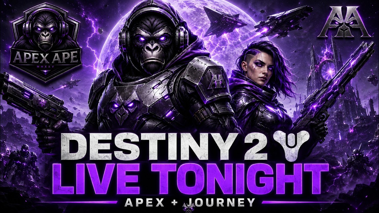 DESTINY 2 LIVE: Apex & Journey Take on the Darkness!