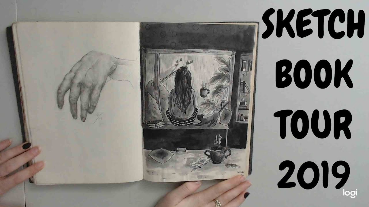 Sketchbook Tour 2019 - YouTube