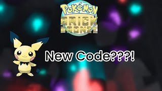 New Code In Pokemon Brick Bronze