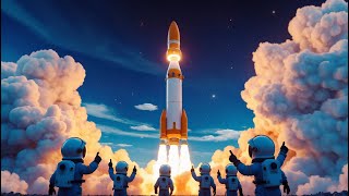 How Do Rockets Fly? 🚀 Fun Space Science for Kids!