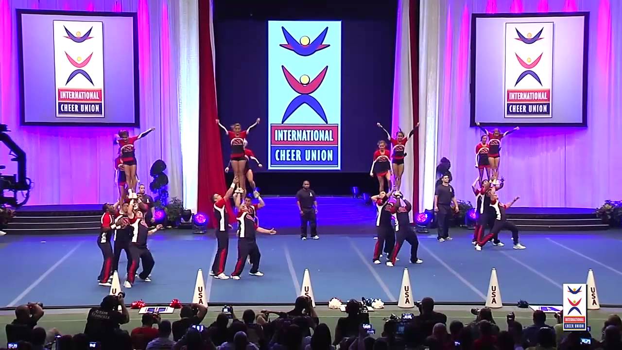 USA National Team [Coed Premier] 2015 ICU World Cheerleading