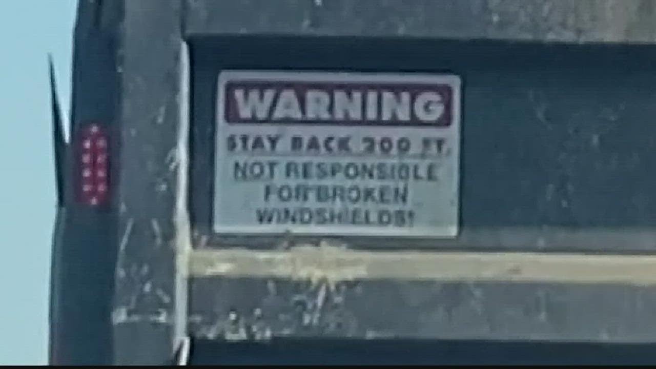 VERIFY | Are dump trucks really not responsible for broken windshields?