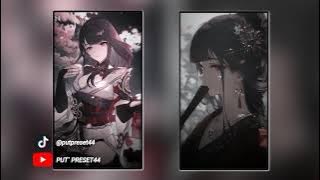 PRESET AM DJ MONTAGE REBORN DJ KAPTEN ASIA || RAIDEN SHOGUN. X. YAE MIKO || #alightmotion