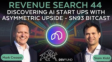 Bittensor Revenue Search 44 - Discovering AI start ups with asymmetric upside - SN93 Bitcast