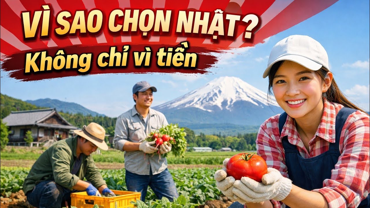 Vì sao người Việt bỏ quê sang Nhật làm nông nghiệp?
