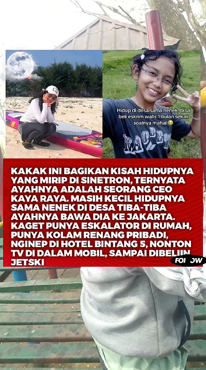 kakak ini Bagikan kisah hidupnya yang mirip di senetron..#shortsfeed #shorts