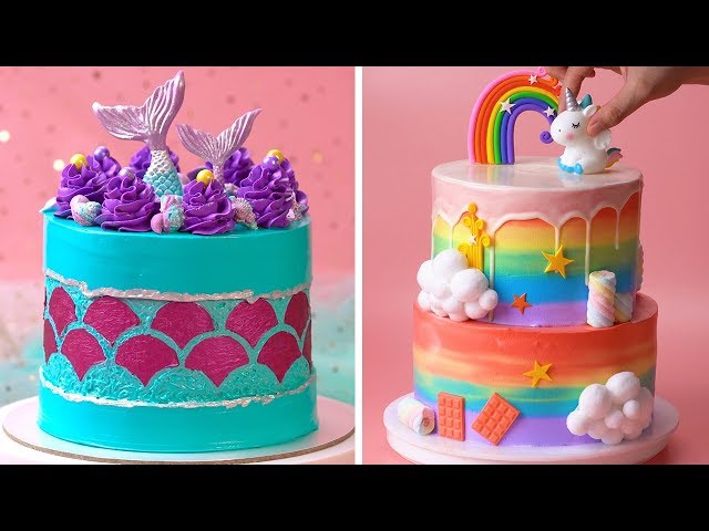 How To Make Cake For Your Coolest Family Members | Yummy Birthday Cake Hacks | So Yummy class=
