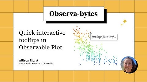 How to elevate your data visualization with Observable Plot