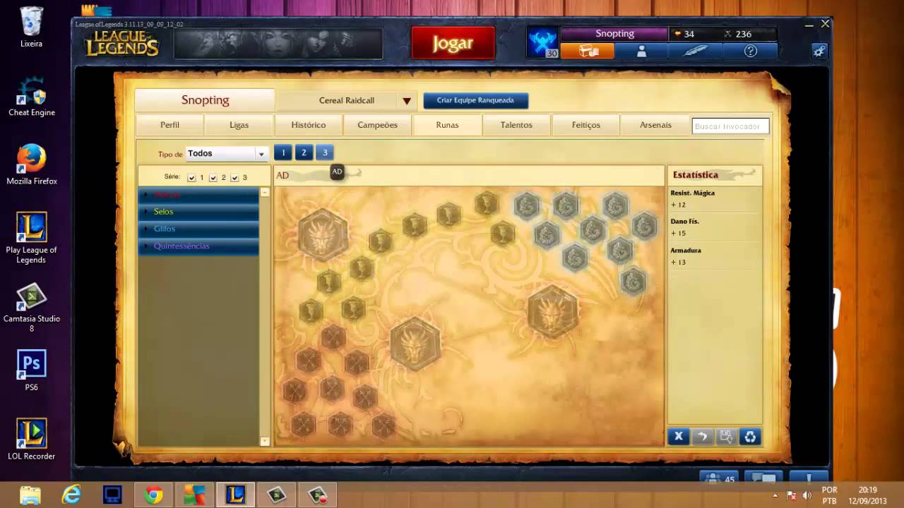 League of Legends: Runas AD, AP e Sup - YouTube