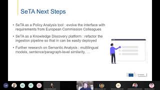 March virtual breakfast (Part 2): Semantic Text Analysis tool (SeTA)