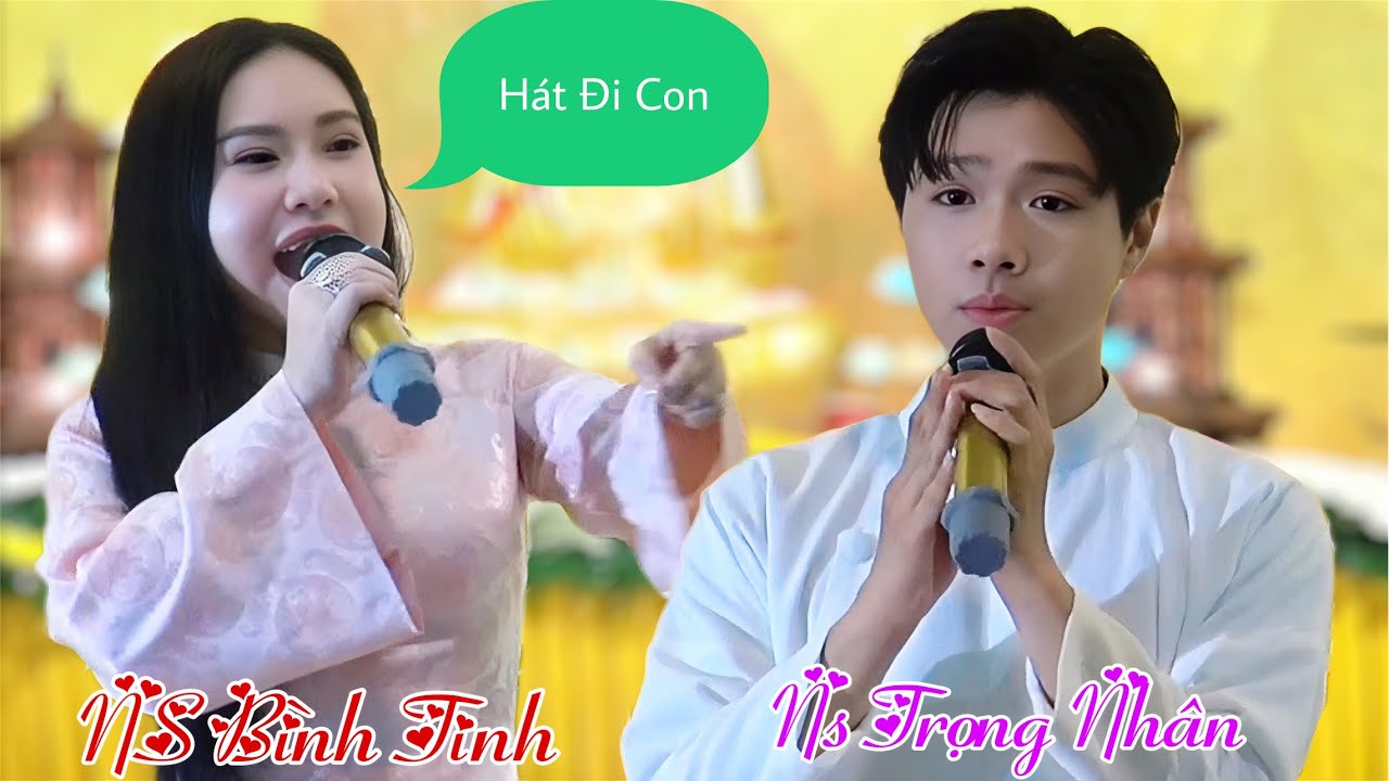 NS Bình Tinh Và Con Trai NS Trọng Nhân Về Tu Viện Kim Cang Hát Phục Vụ Bà Con Lễ Vu Lan 