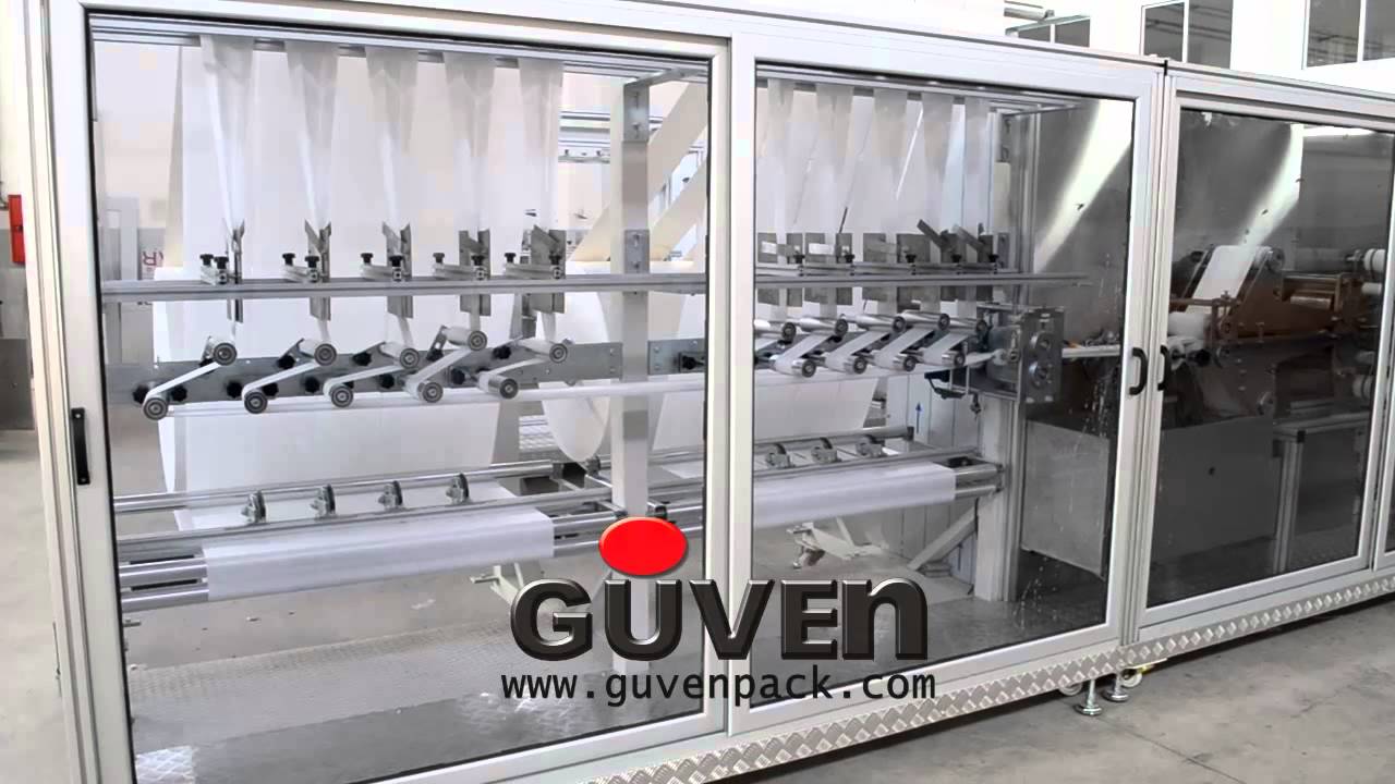 GM 100FW - Wet Wipes Machine Wet Wipes Production Line - YouTube