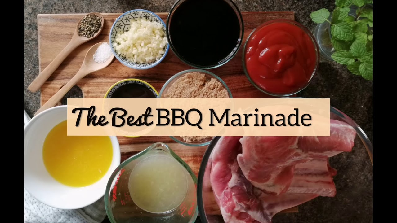 The Best BBQ Marinade Recipe | Barbecue Recipe - YouTube