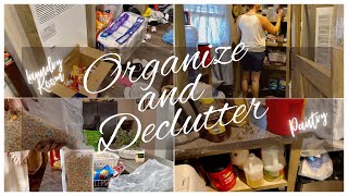 ORGANIZE AND DECLUTTER/ SMALL PANTRY ROOM/ LAUNDRY ROOM/ EXTREME CLEANING MOTIVATION