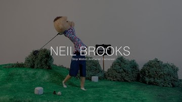 Neil Brooks Stop Motion Character Animation Reel 2023