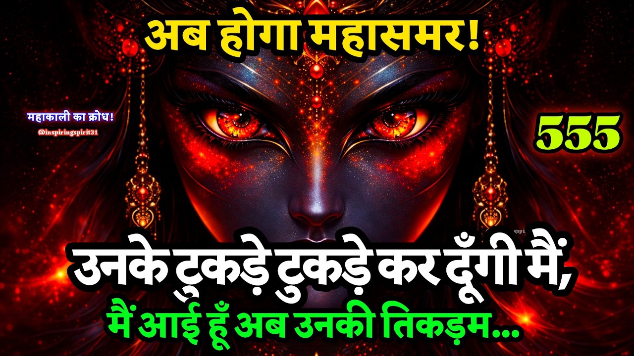 🕉️Maa Kali Sandesh🕉️ – अब कोई ताकत तुम्हें रोक नहीं सकती 🕉🔥#maakali #shivshakti