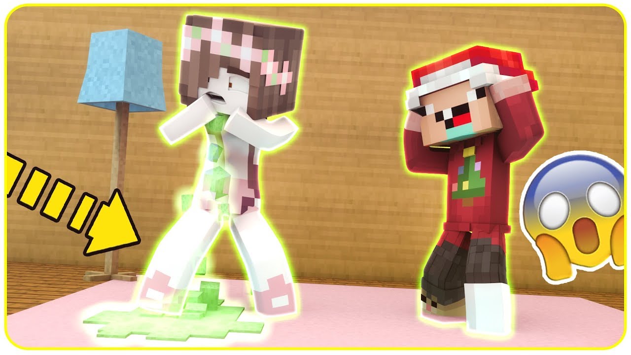 👉 MI NOVIA SE VOMITO ENCIMA EN MINECRAFT !!! 😱