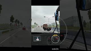 🙏😱Overspeeding with Bus In Traffic #bus #bussid #bussimulatorindonesia #shorts #ytshorts #shortsfeed