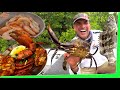 Chilli Ramen Mud Crab Catch and Cook with cast net Prawn entrée EP.515