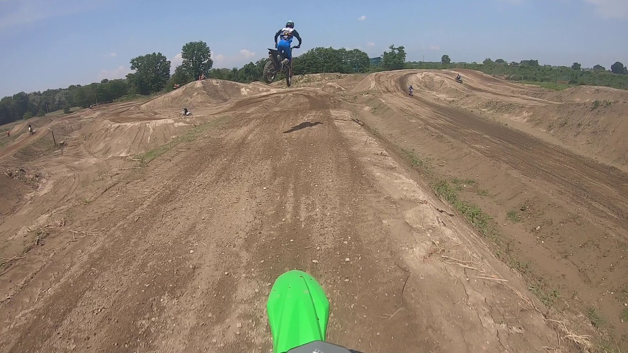 Un giro Martinotti - Taricco nuova pista motocross vercelli 18/05/2020