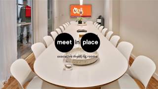 What are the most important requirements when selecting an external meeting room?