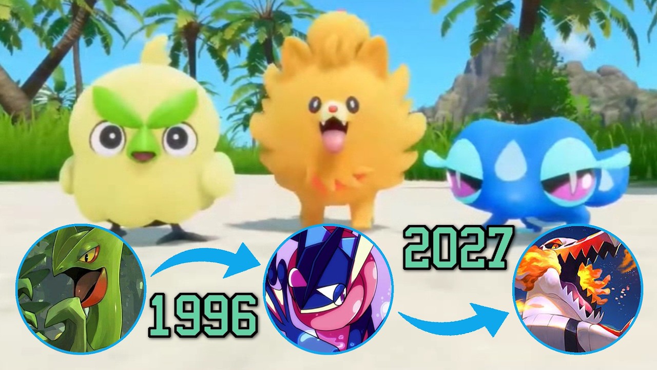 Pokemon RPG Games 1996 - 2027 | Game Evolution